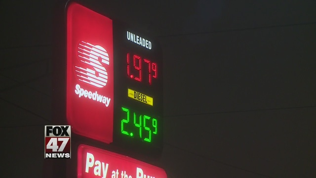 Sudbury gas prices down two cents per litre
