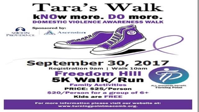 Over 500 registered for Tara's Walk in Macomb County tomorrow