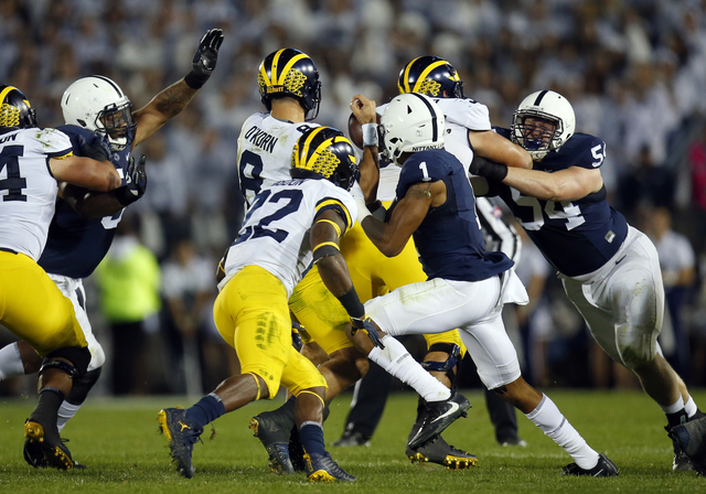 Penn State pay back: No. 2 Nittany Lions beat Michigan 42-13