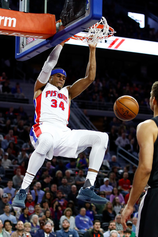Harris scores 34, Pistons rout Timberwolves 122-101