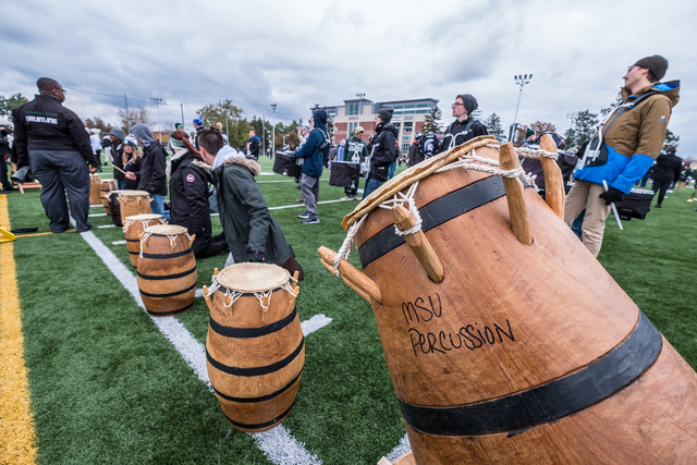 Spartan Marching Band celebrates Africa