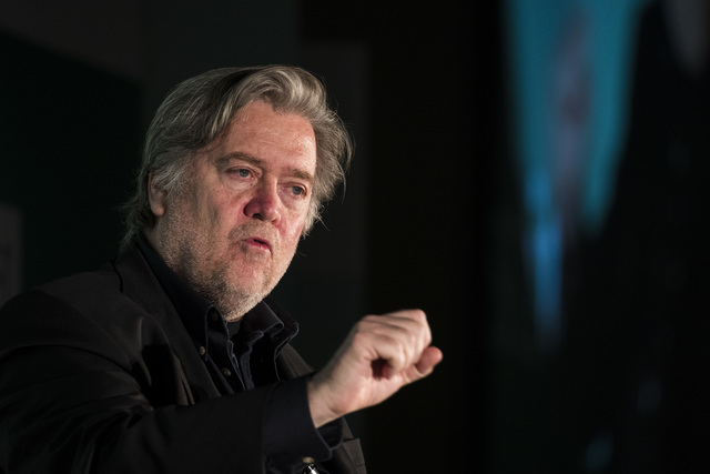 Steve Bannon in Michigan: 'You can't fake Trump agenda'
