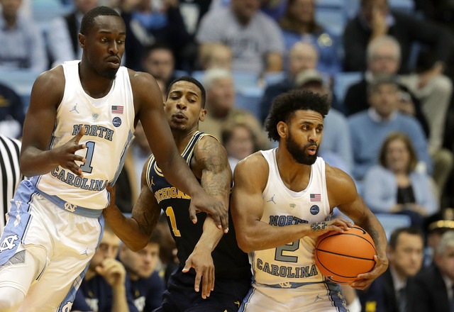 No. 13 UNC beats Michigan 86-71 in Big Ten/ACC Challenge