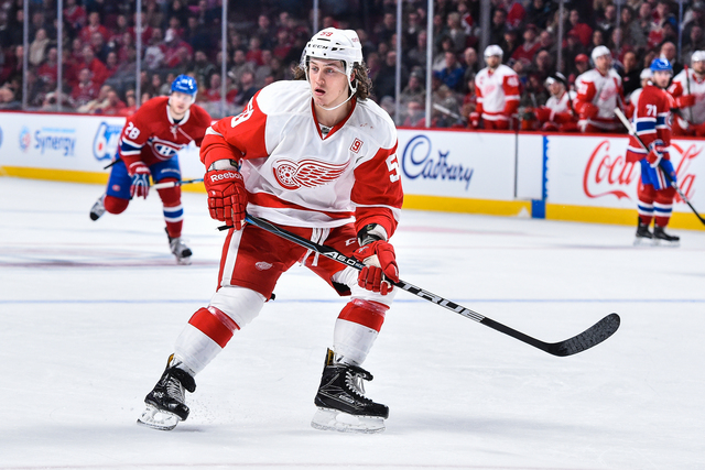 Red Wings recall Tyler Bertuzzi from AHL