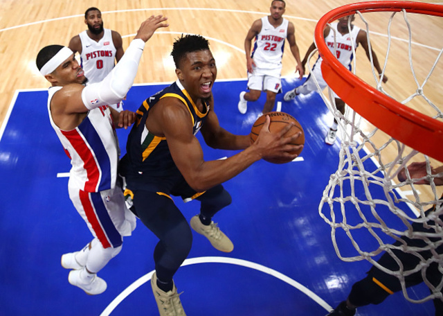 Jazz rally late in 4th, beat Pistons 98-95 in OT