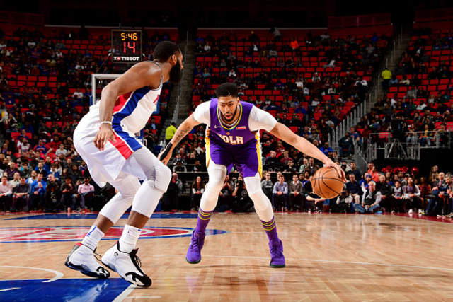 Anthony Davis-led Pelicans beat Pistons 118-103
