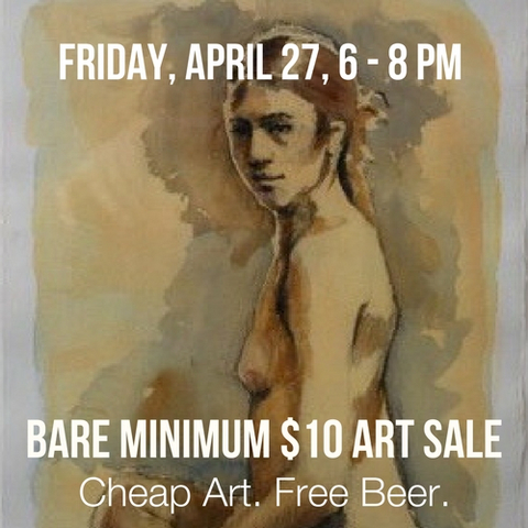 Bare Minimum $10 Art Sale