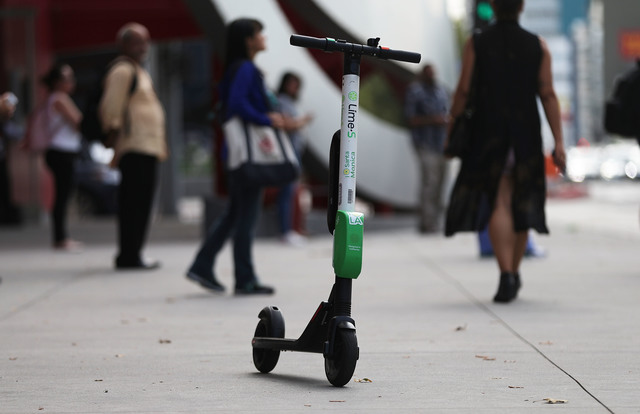 Rent scooters on Uber