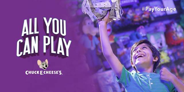 Chuck E. Cheese's calls out Build-A-Bear, offers pay your age deal
