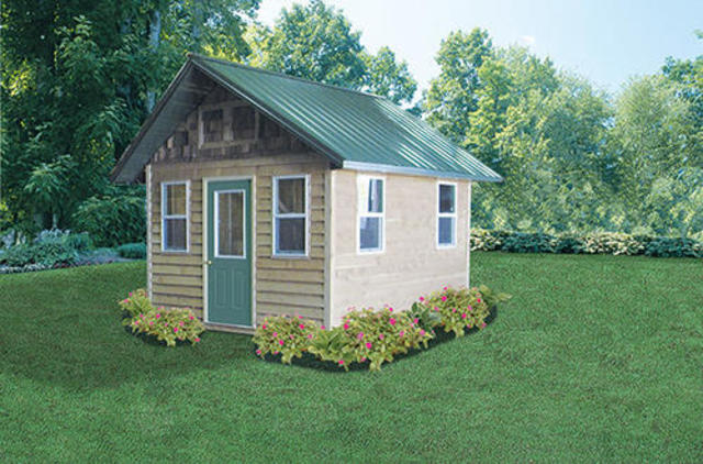 Menards Home Improvement Topic: "A storage shed is just the ticket!"