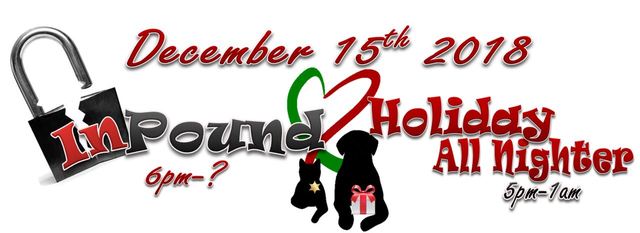 ICACS All Nighter Pet Adoption Event and 1st Annual InPound Fundraiser